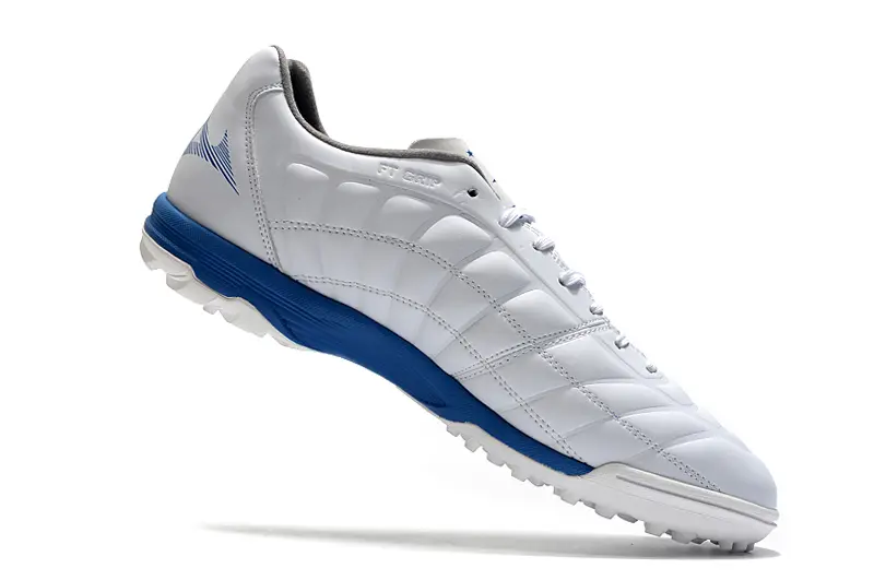 Mizuno Morelia Neo 3 TF - White/Sky Blue/Gold Accent