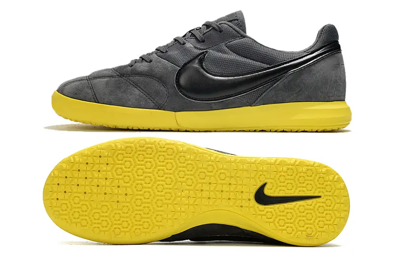 Nike Premier 2 Sala IC - Gray/Electric Yellow/Black