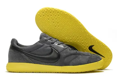 Nike Premier 2 Sala IC - Gray/Electric Yellow/Black