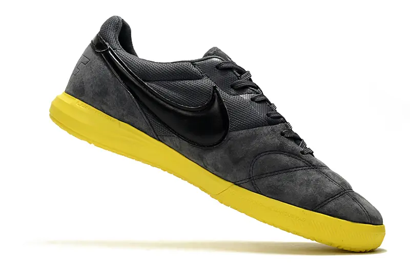 Nike Premier 2 Sala IC - Gray/Electric Yellow/Black