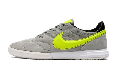 Nike Premier 2 Sala IC - Gray/Vibrant Neon Yellow/Neutral Gray