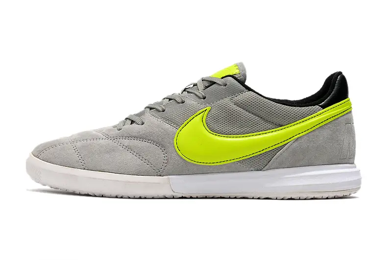 Nike Premier 2 Sala IC - Gray/Vibrant Neon Yellow/Neutral Gray