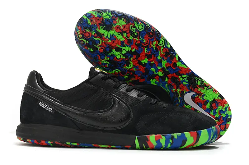 Nike Premier 2 Sala IC - Black/Vibrant Green/Fiery Red
