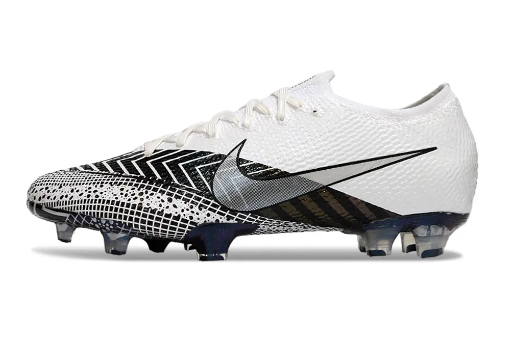 Nike Mercurial Vapor 13 Elite FG - White/Midnight Blue/Metallic Silver