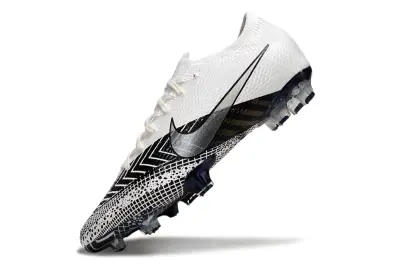 Nike Mercurial Vapor 13 Elite FG - White/Midnight Blue/Metallic Silver