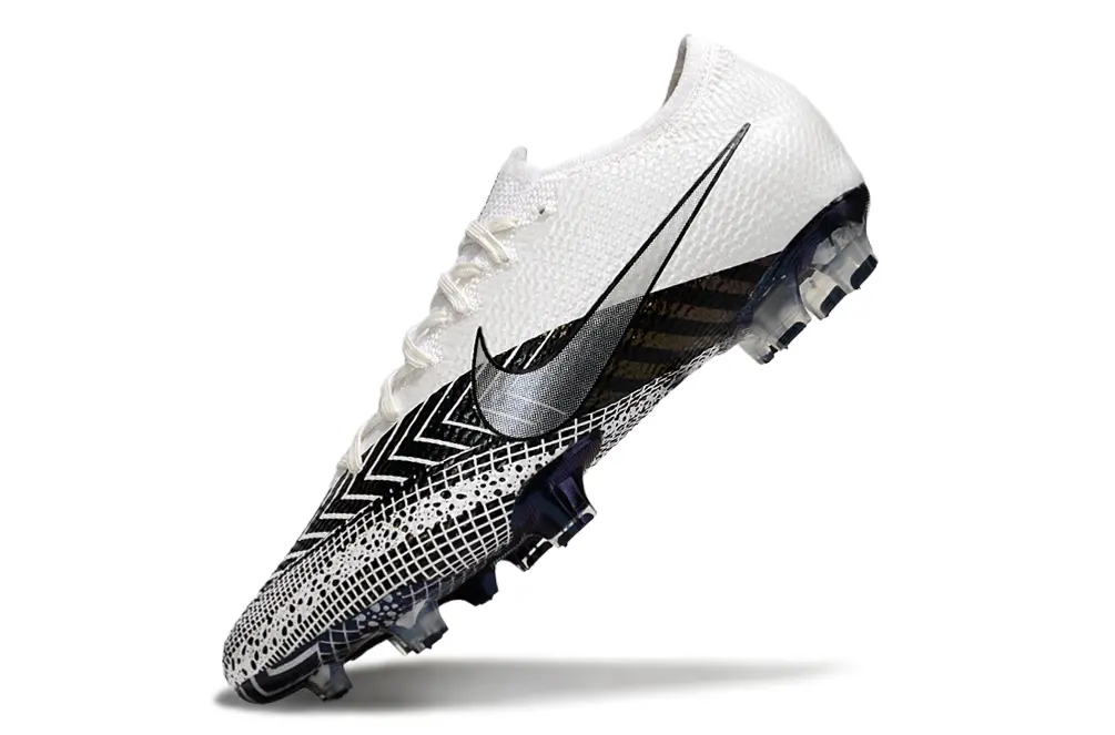 Nike Mercurial Vapor 13 Elite FG - White/Midnight Blue/Metallic Silver