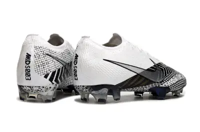 Nike Mercurial Vapor 13 Elite FG - White/Midnight Blue/Metallic Silver