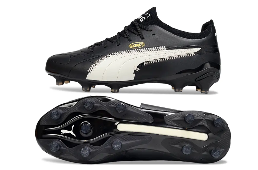 AOF x Puma King Ultimate AG - Black/Ivory/Gold