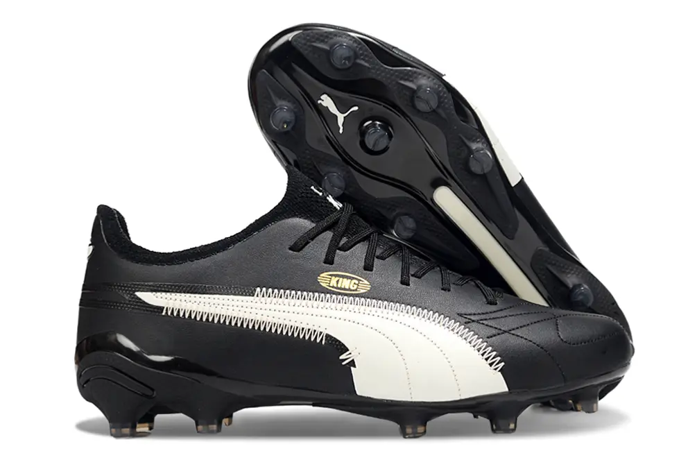 AOF x Puma King Ultimate AG - Black/Ivory/Gold