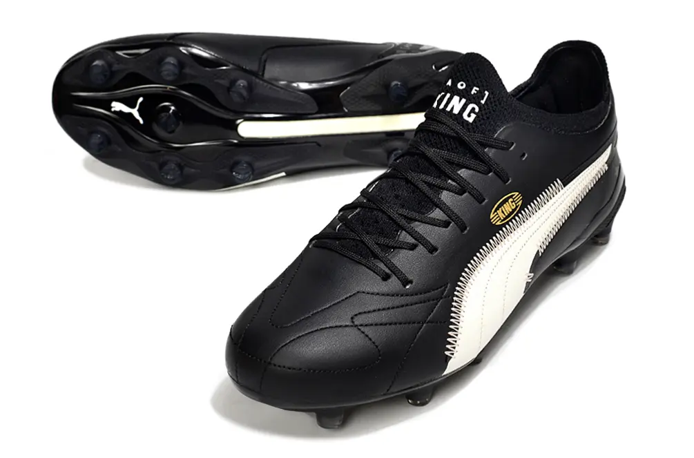 AOF x Puma King Ultimate AG - Black/Ivory/Gold