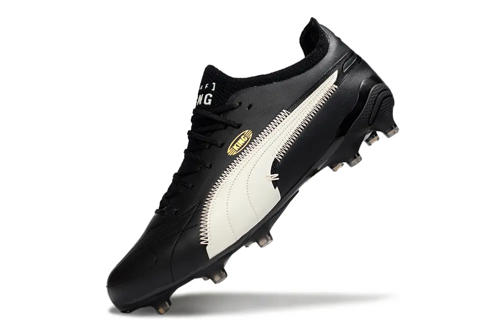 AOF x Puma King Ultimate AG - Black/Ivory/Gold