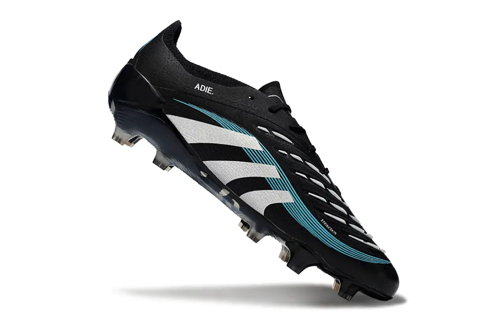 Benz x Adidas Predator 25 Elite FG - Black/White/Teal
