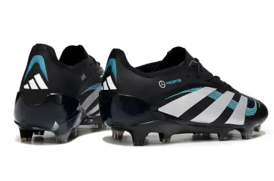 Benz x Adidas Predator 25 Elite FG - Black/White/Teal