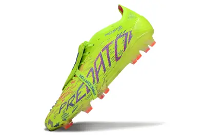 Adidas Predator 25 Elite Foldover Tongue FG - Yellow/Neon Green/Fuchsia Pink