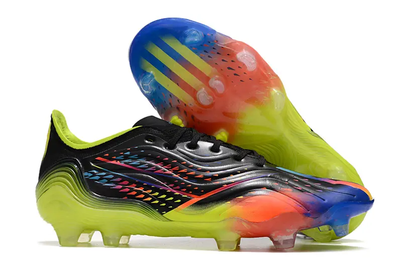 Adidas Copa Sense.1 FG - Black/Neon Green/Rainbow Gradient