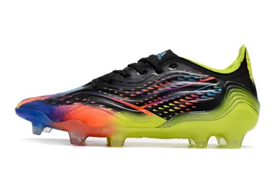 Adidas Copa Sense.1 FG - Black/Neon Green/Rainbow Gradient