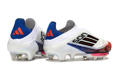Son x Adidas F50+ Laceless Lightstrike Pro FG - White/Vivid Red/Deep Blue