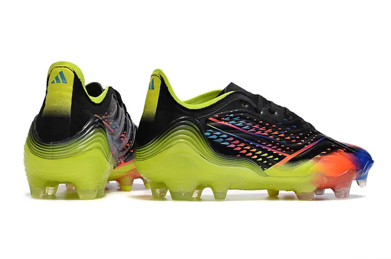 Adidas Copa Sense.1 FG - Black/Neon Green/Rainbow Gradient