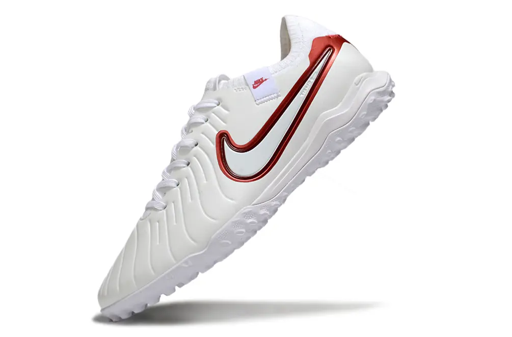 Nike Tiempo Legend 10 Pro TF - White/Crimson Red/Classic White