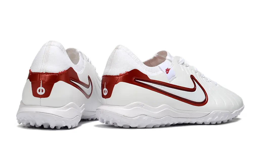 Nike Tiempo Legend 10 Pro TF - White/Crimson Red/Classic White