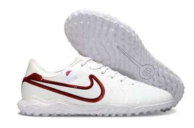 Nike Tiempo Legend 10 Academy TF - White/Crimson Red/Classic White