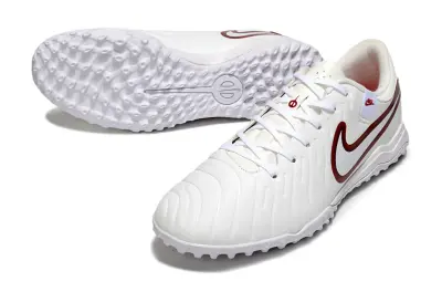 Nike Tiempo Legend 10 Academy TF - White/Crimson Red/Classic White