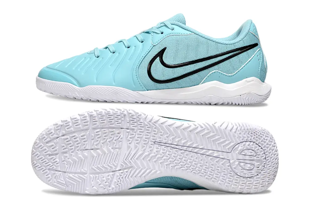Nike Tiempo Legend 10 Academy IC - Aqua/Sky Blue/White