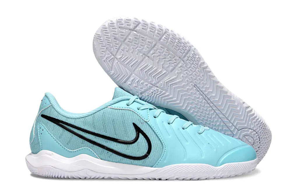 Nike Tiempo Legend 10 Academy IC - Aqua/Sky Blue/White