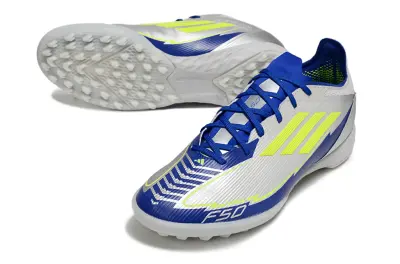 Messi x Adidas F50 Pro TF - Blue/Electric Green/White