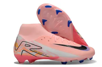Nike Air Zoom Mercurial Superfly 10 Academy FG - Pink/Soft Pink/Black Blue