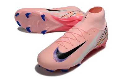 Nike Air Zoom Mercurial Superfly 10 Academy FG - Pink/Soft Pink/Black Blue