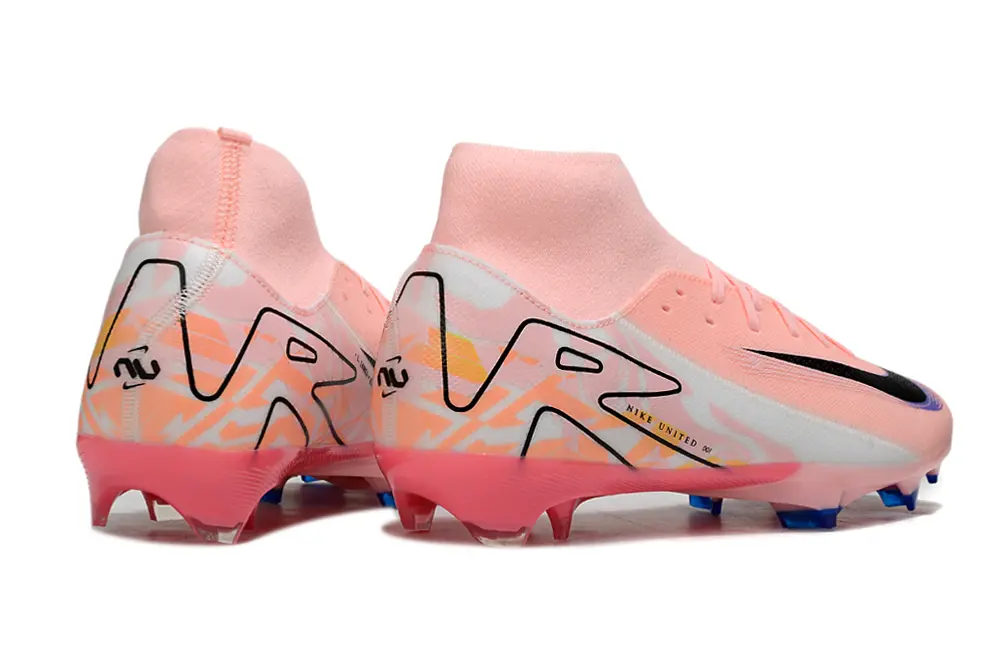 Nike Air Zoom Mercurial Superfly 10 Academy FG - Pink/Soft Pink/Black Blue