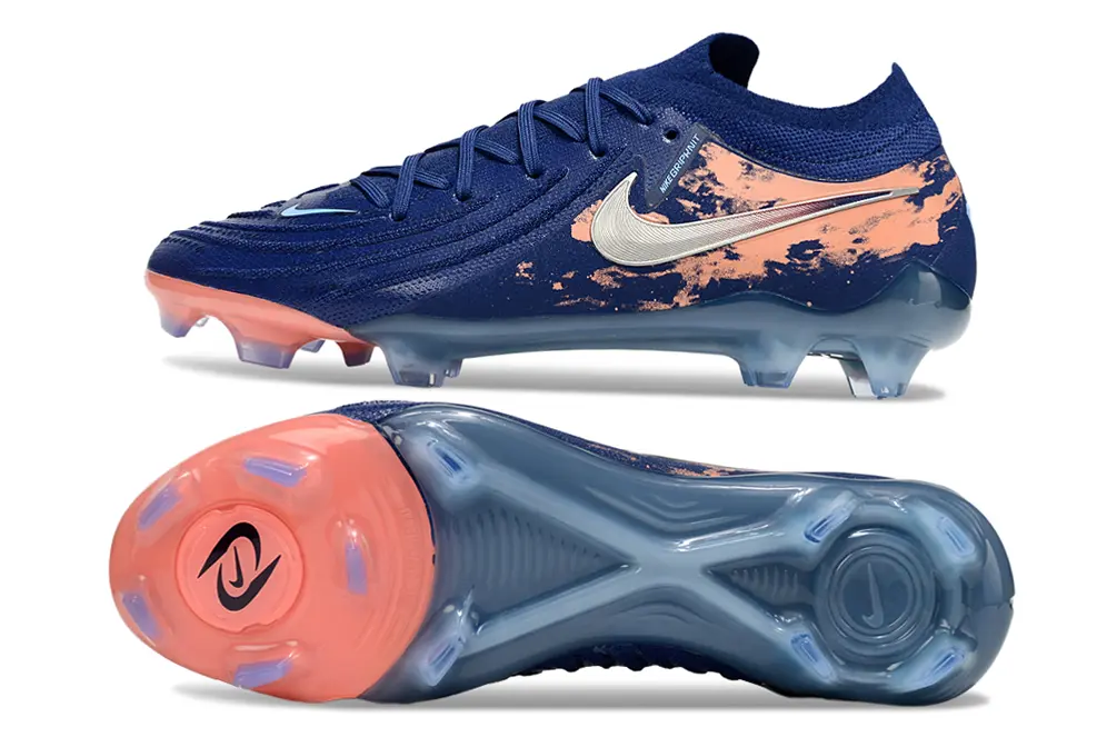 Nike Phantom GX 2 Elite FG - Navy/Coral Mist/Icy Blue