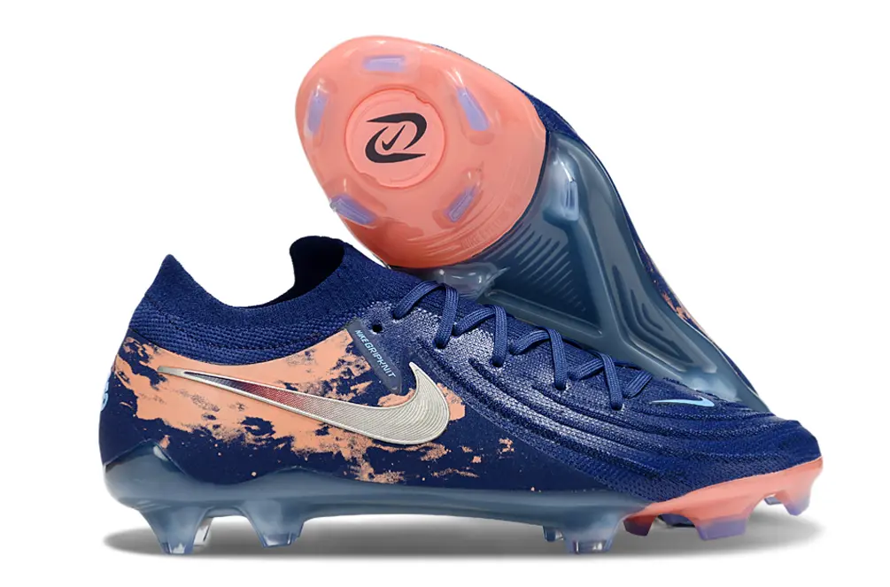 Nike Phantom GX 2 Elite FG - Navy/Coral Mist/Icy Blue