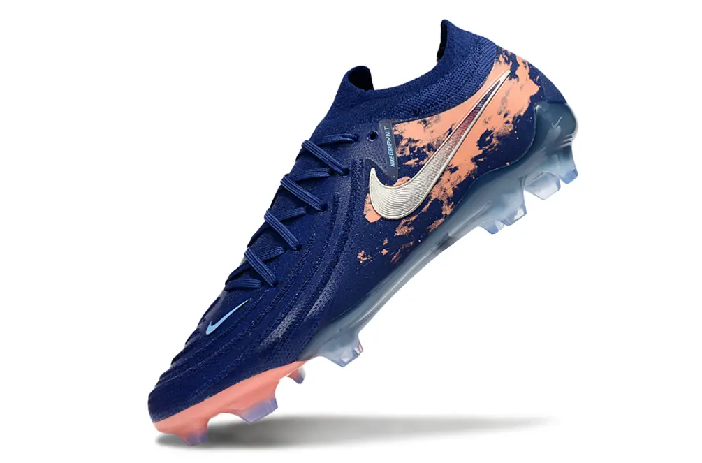 Nike Phantom GX 2 Elite FG - Navy/Coral Mist/Icy Blue