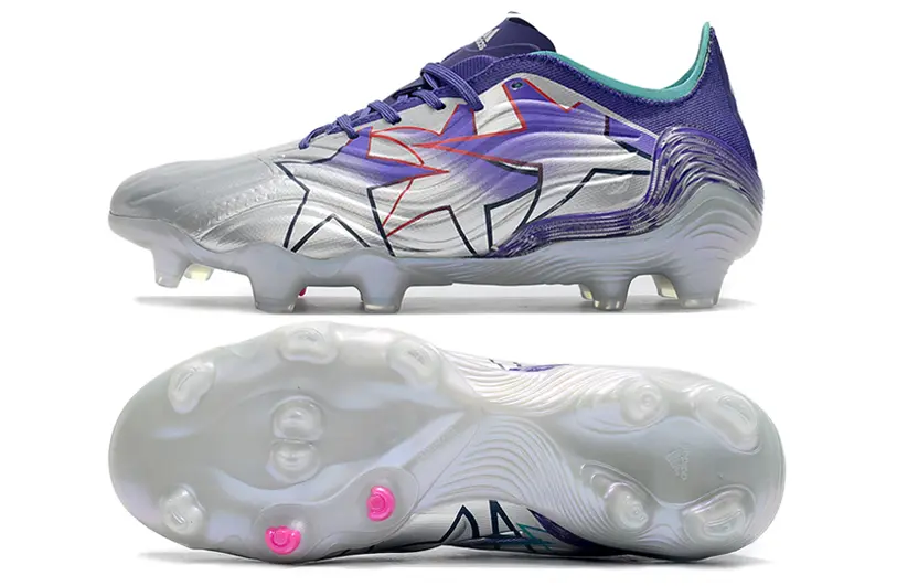 Adidas Copa Sense.1 FG - Silver/Vibrant Purple/Teal Blue