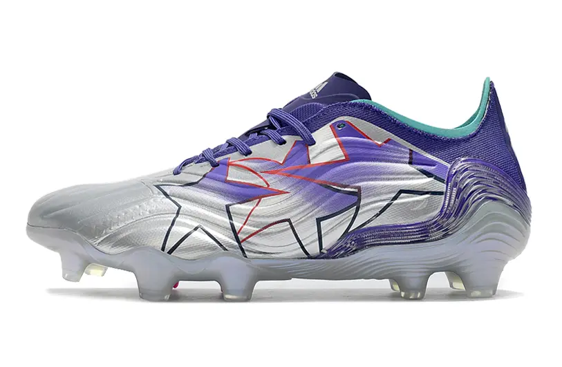 Adidas Copa Sense.1 FG - Silver/Vibrant Purple/Teal Blue