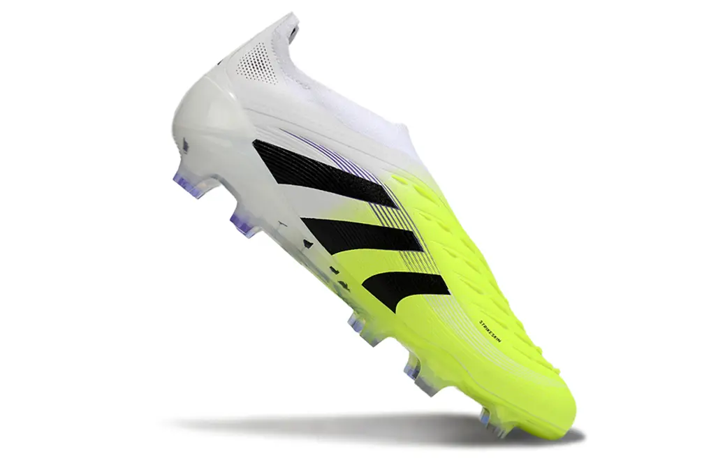 Adidas Predator 25 Elite Laceless FG - Yellow/Electric Yellow/Black