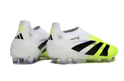 Adidas Predator 25 Elite Laceless FG - Yellow/Electric Yellow/Black