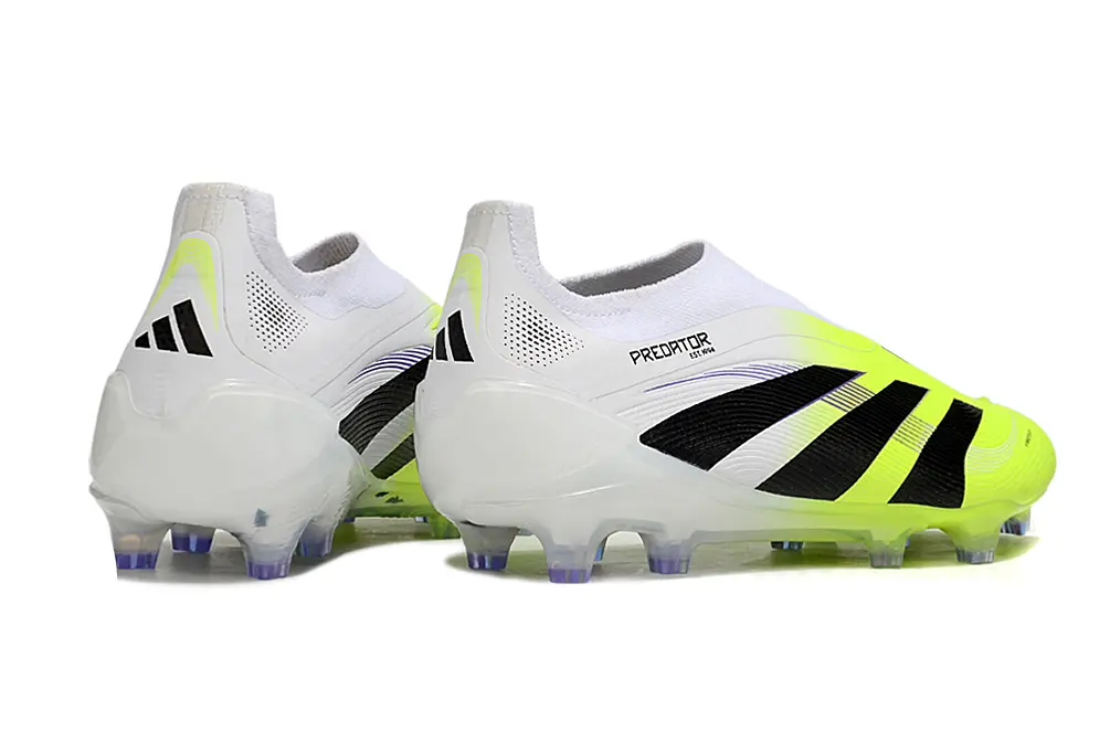 Adidas Predator 25 Elite Laceless FG - Yellow/Electric Yellow/Black