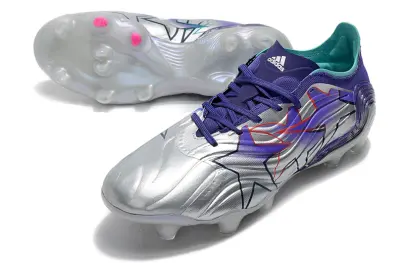 Adidas Copa Sense.1 FG - Silver/Vibrant Purple/Teal Blue