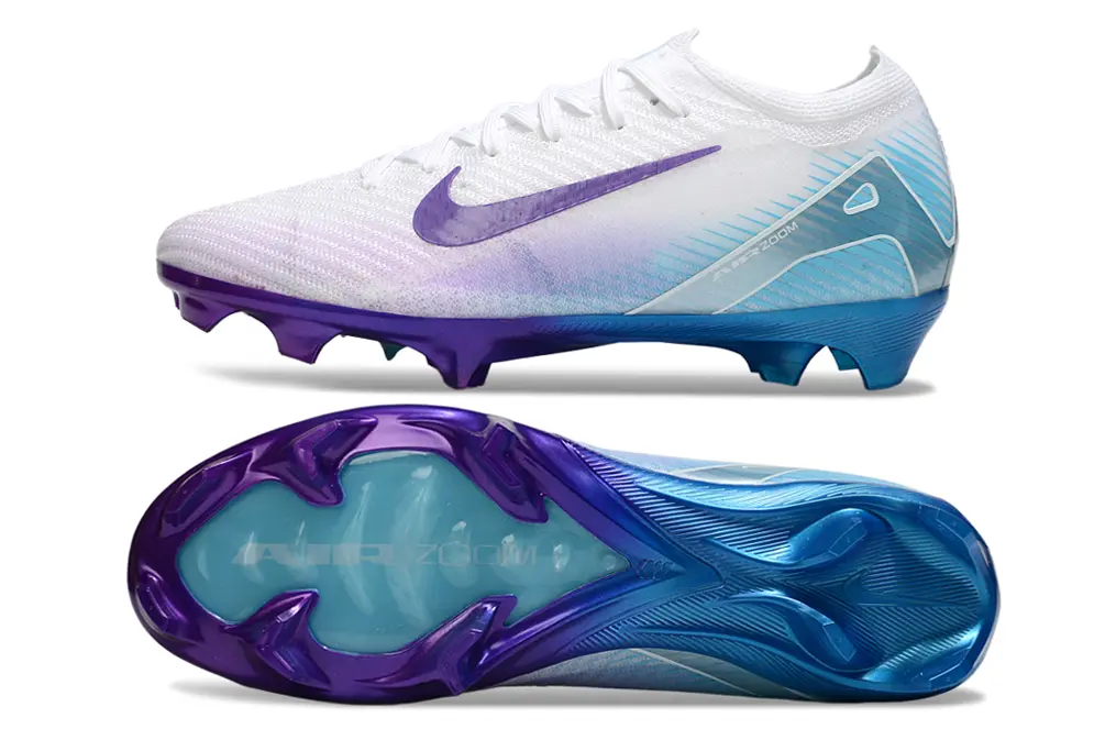 Nike Air Zoom Mercurial Vapor 16 Elite FG - White/Lavender Mist/Aquamarine Splash