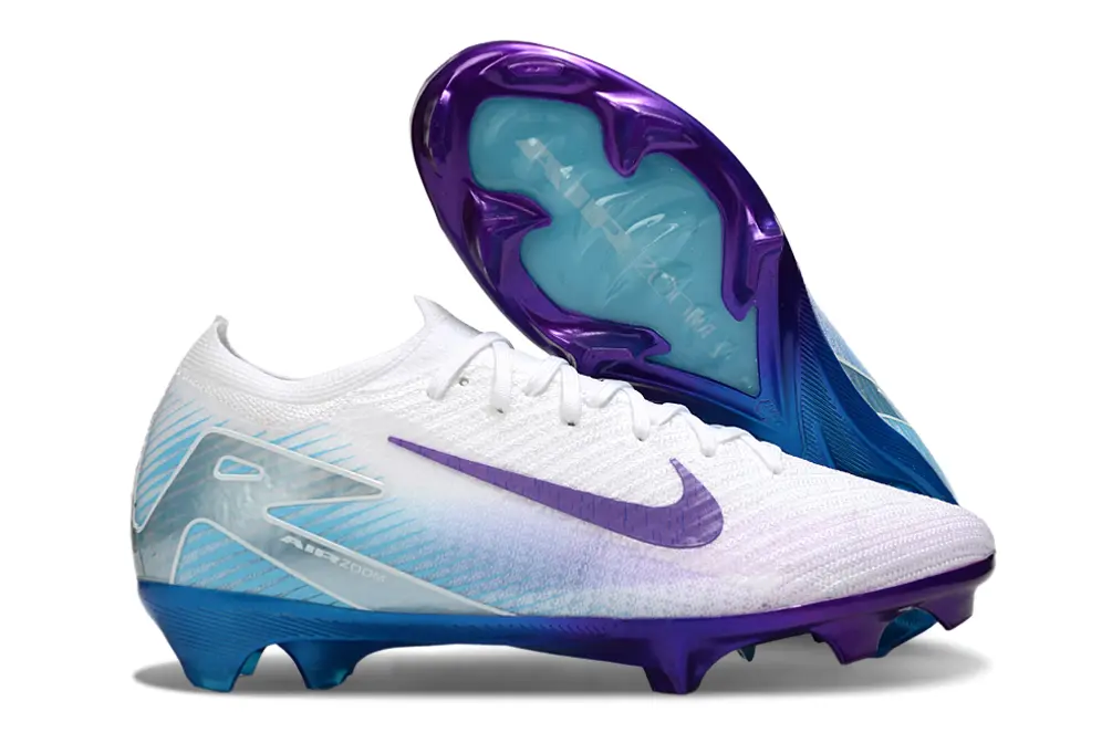 Nike Air Zoom Mercurial Vapor 16 Elite FG - White/Lavender Mist/Aquamarine Splash