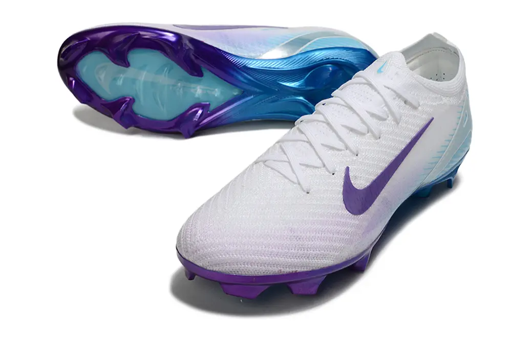Nike Air Zoom Mercurial Vapor 16 Elite FG - White/Lavender Mist/Aquamarine Splash
