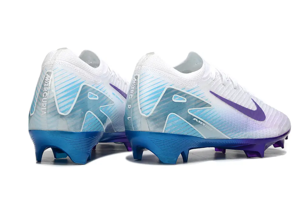 Nike Air Zoom Mercurial Vapor 16 Elite FG - White/Lavender Mist/Aquamarine Splash
