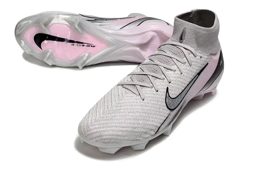 Nike Air Zoom Mercurial Superfly 10 Elite FG - Gray/Pink Frost/Black Burst