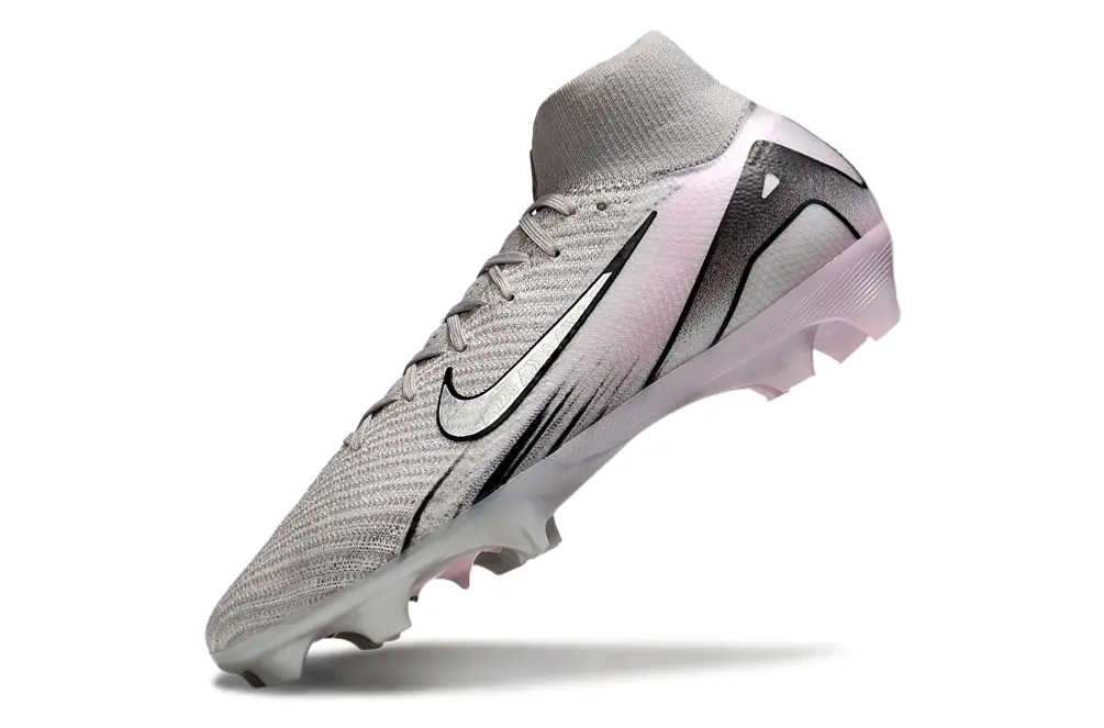 Nike Air Zoom Mercurial Superfly 10 Elite FG - Gray/Pink Frost/Black Burst