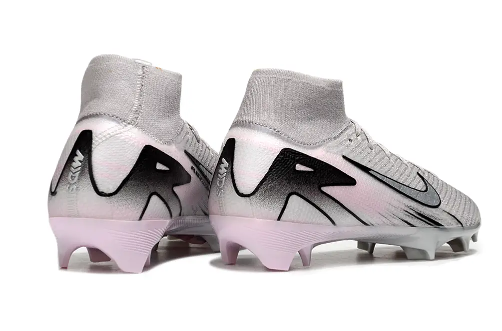 Nike Air Zoom Mercurial Superfly 10 Elite FG - Gray/Pink Frost/Black Burst