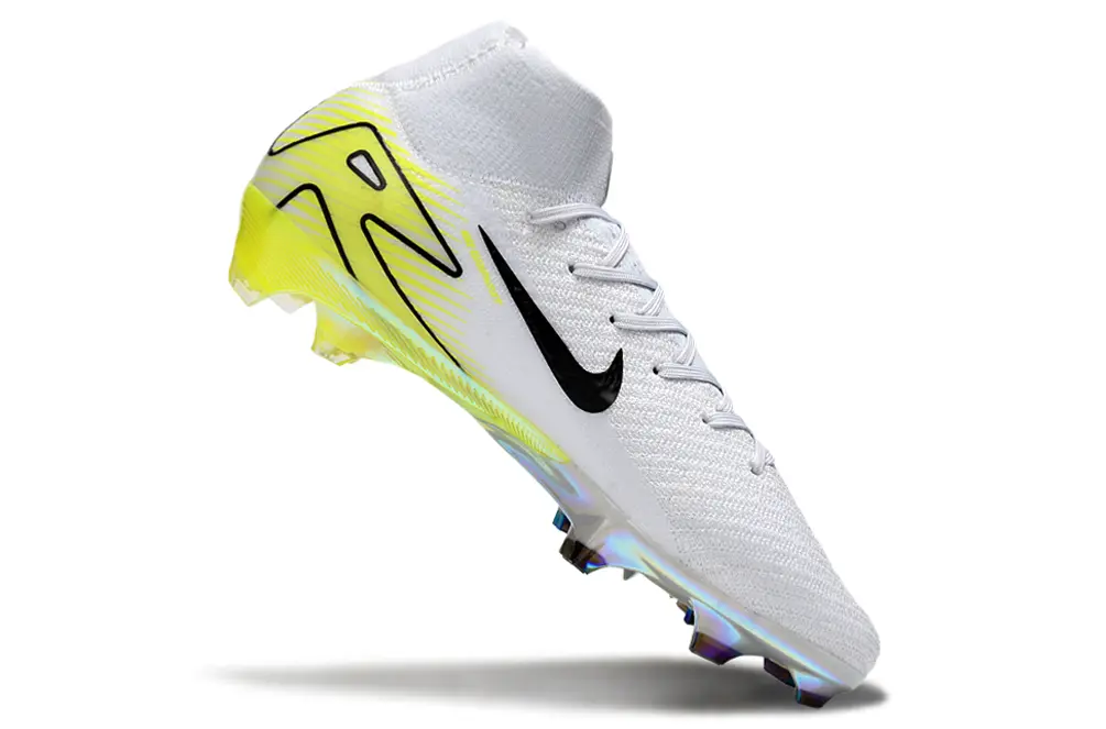 Nike Air Zoom Mercurial Superfly 10 Elite FG - White/Vibrant Yellow/Black