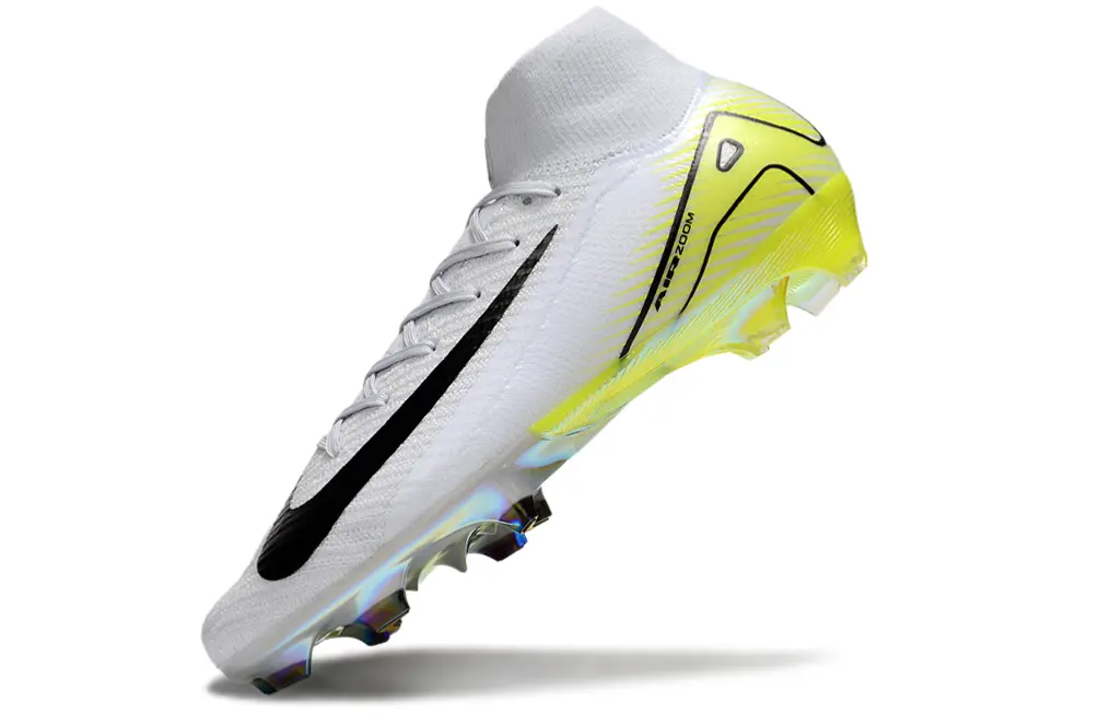 Nike Air Zoom Mercurial Superfly 10 Elite FG - White/Vibrant Yellow/Black
